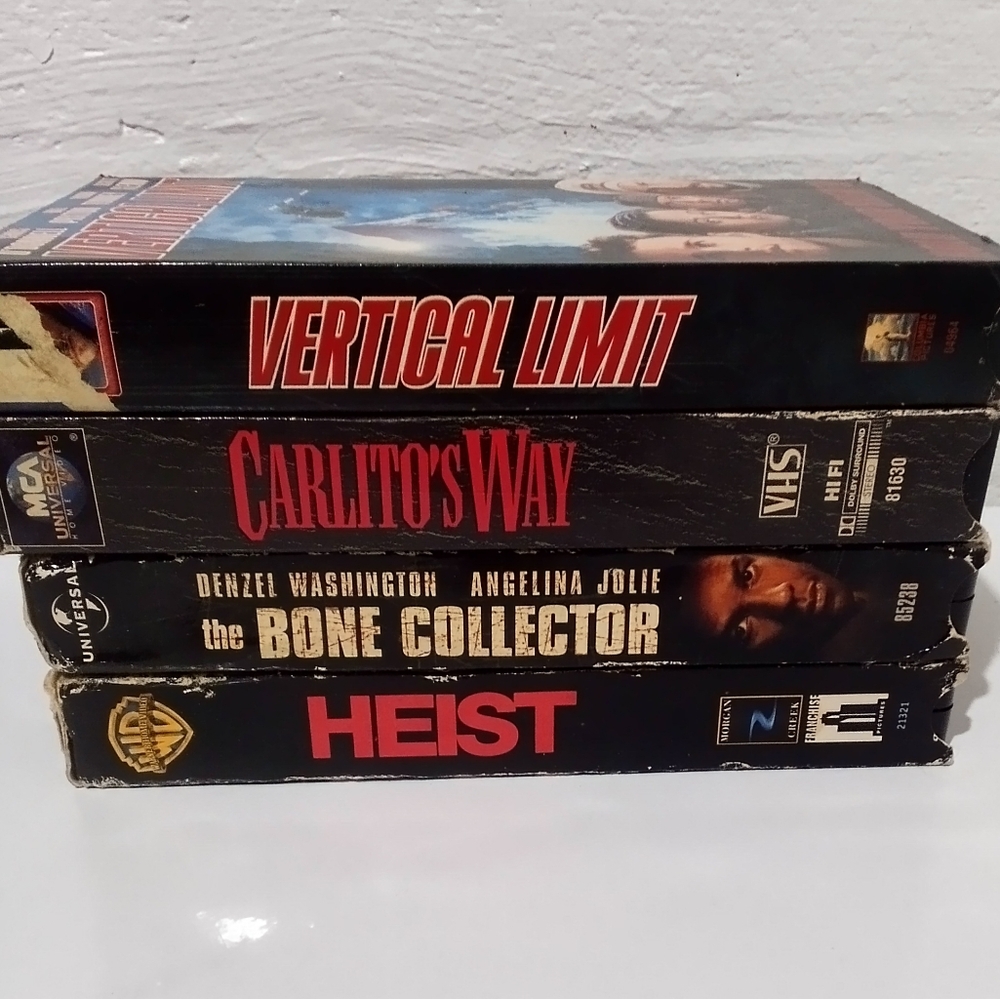 Universal Black VHS Video Game Collection